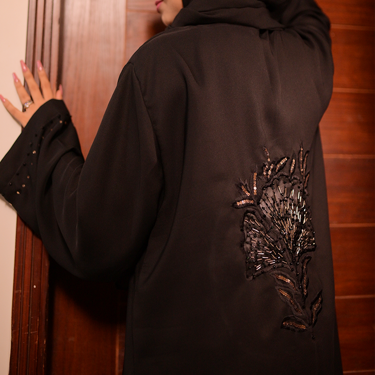 Jasmine Abaya-Black