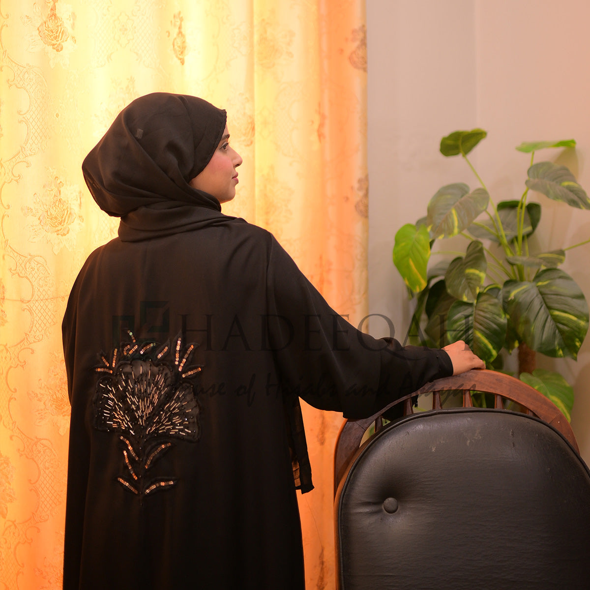 Jasmine Abaya-Black