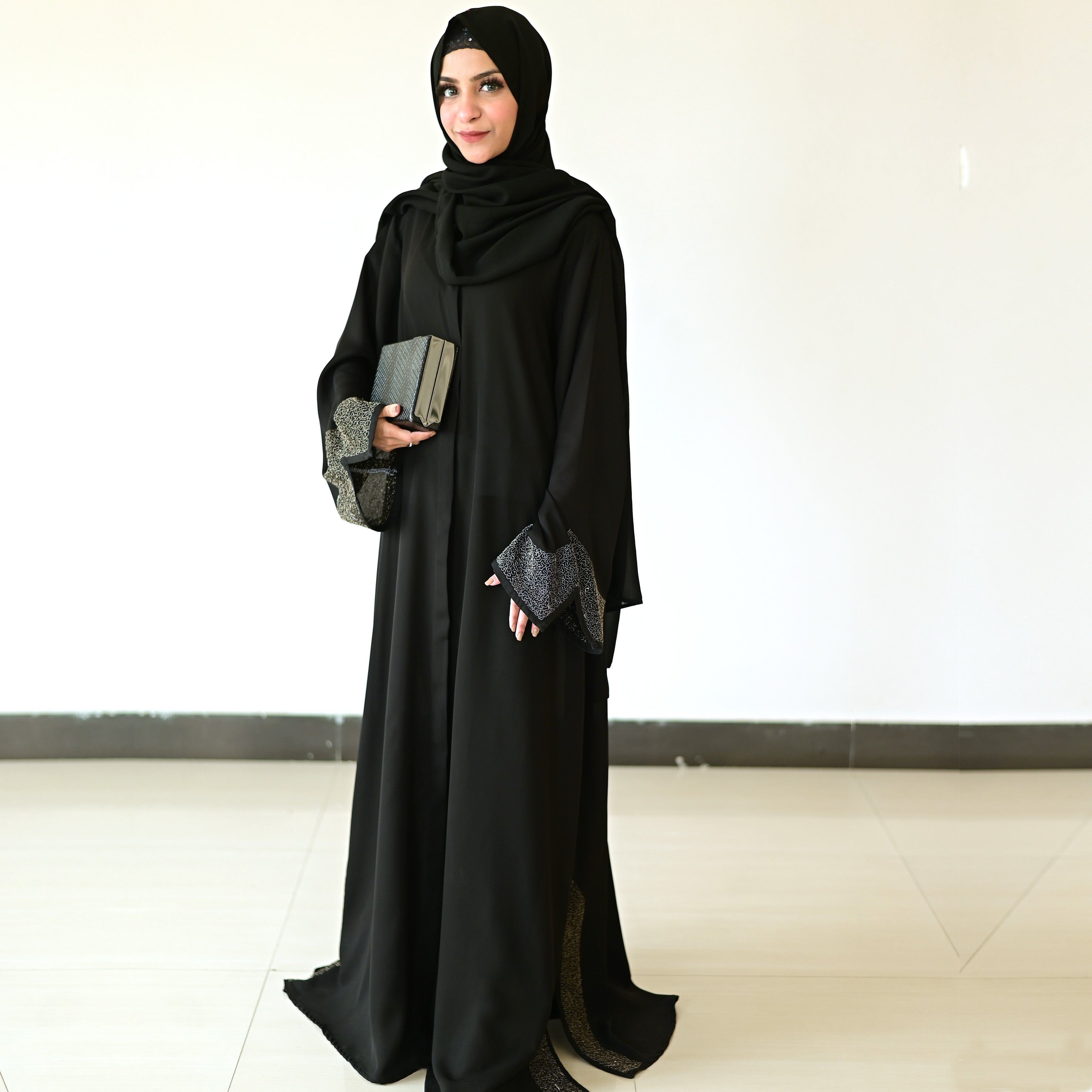 Black delight abaya