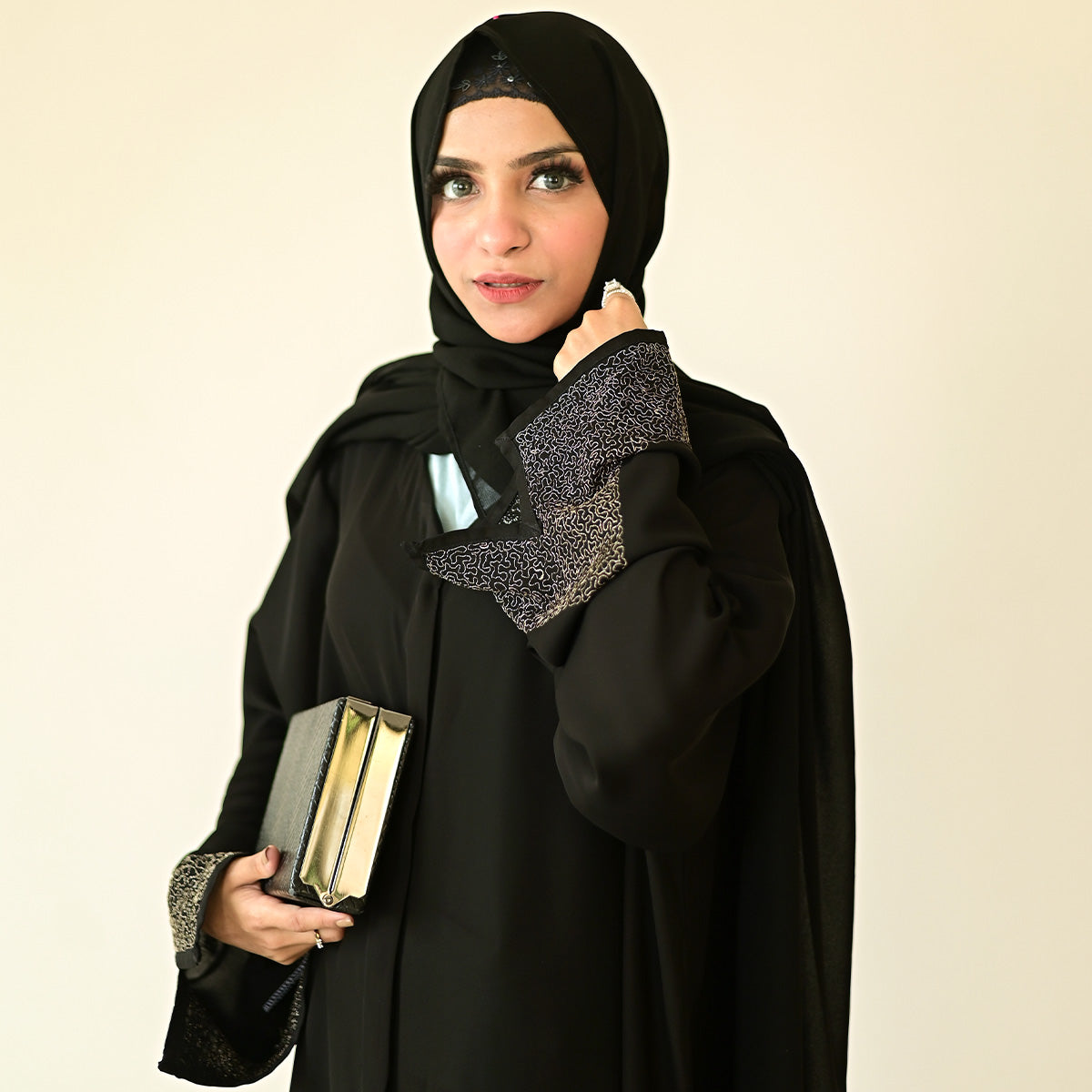 Black delight abaya