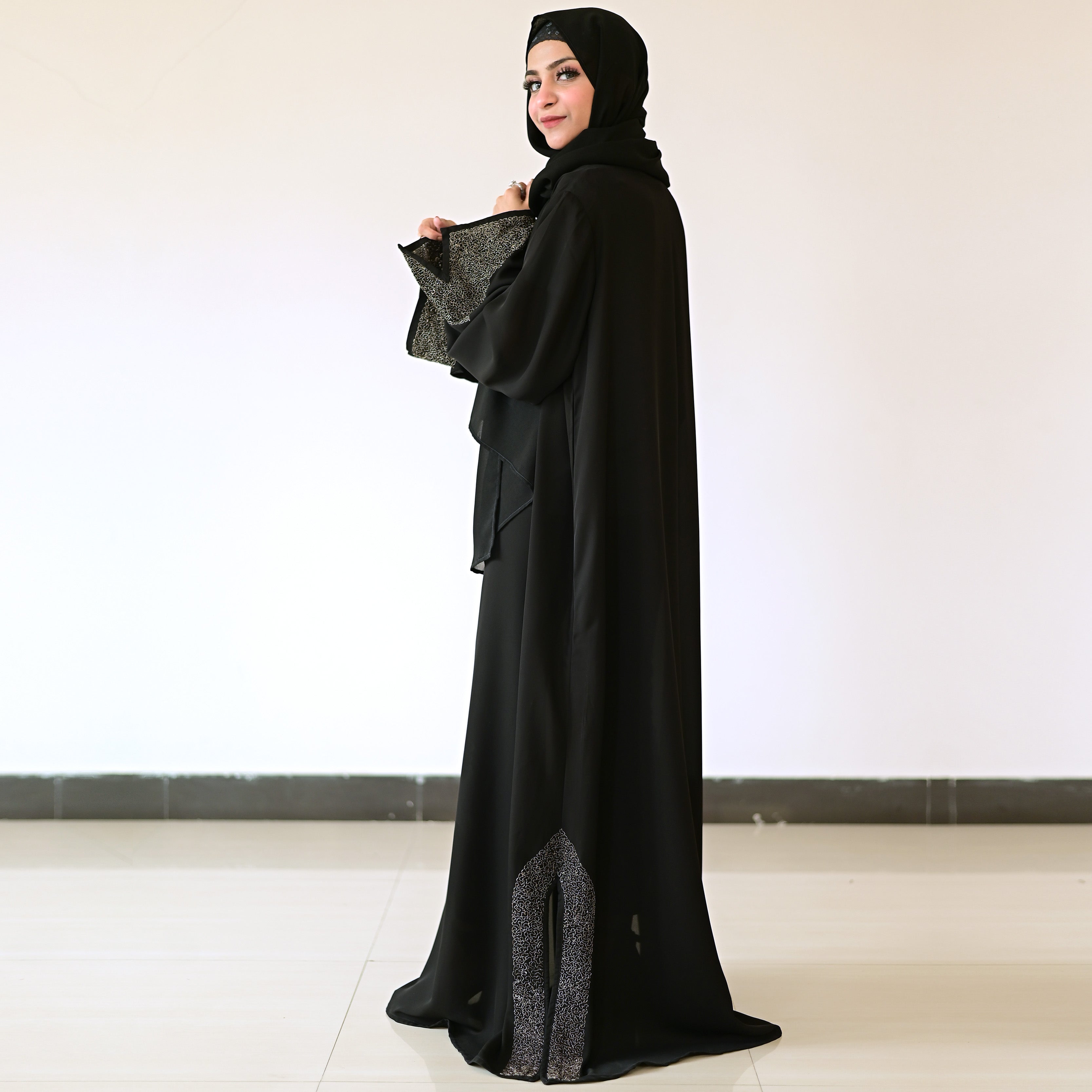 Black delight abaya