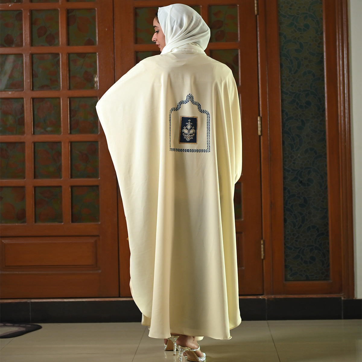 Pure Pearl Abaya-1