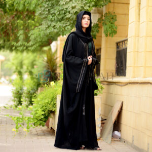 Viola Black Abaya
