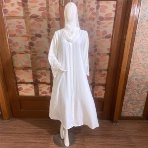 Royal White Abaya WL-2