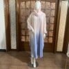Tie and Dye Cape Abaya