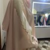 Tie and Dye Cape Abaya - Image 2