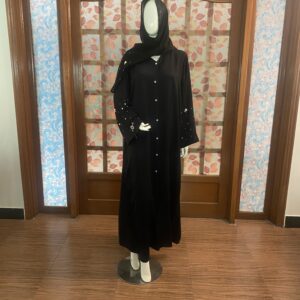 Droop Abaya-Black
