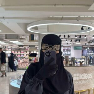 Saudi Niqab Embroidered