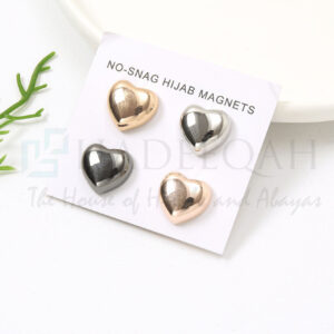 Heart Shape Hijab Magnets